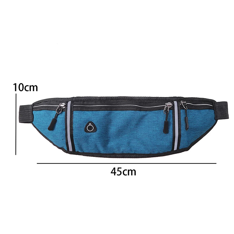 Waterproof Sports Running Waist Bag Outdoor Crossbody Chest Bag