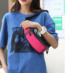 Waterproof Sports Running Waist Bag Outdoor Crossbody Chest Bag