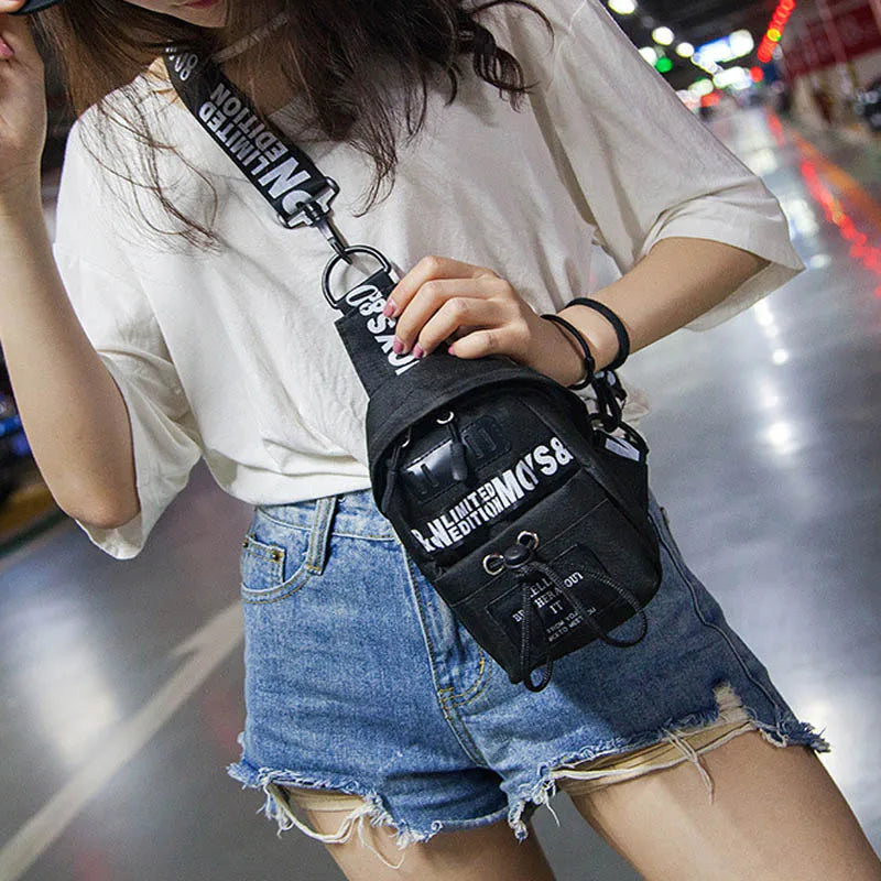 Sports Summer Harajuku Shoulder Messenger Bag Female Small Bag