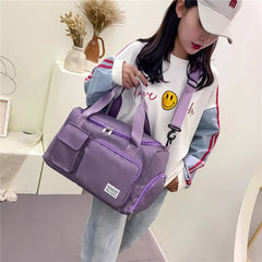 Heart Single Shoulder Oblique Handbag for Sports Travel