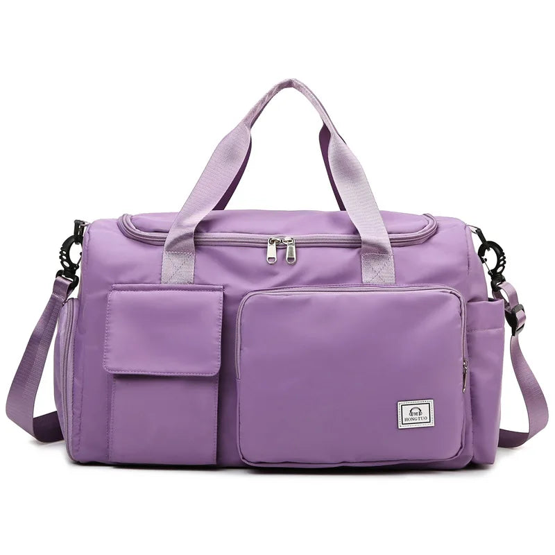 Heart Sports Travel Fitness Bag Shoulder Handbag