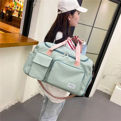 Heart Single Shoulder Handbag for Sports and Travel