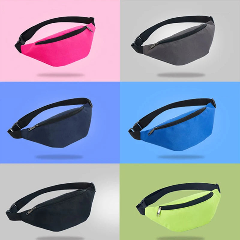 Waterproof Sports Waist Bag Chest Handbag Fanny Pack