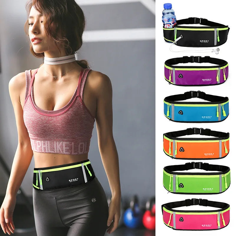 Sports Waist Bag Outdoor Running Mobile Phone Bag Men and Women Waterproof