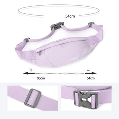 Waterproof Sports Waist Bag for Women Girls with Phone Holder