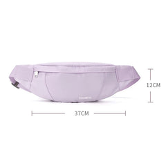 Waterproof Sports Waist Bag for Women Girls with Phone Holder
