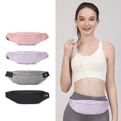 Waterproof Sports Waist Bag for Women Girls with Phone Holder