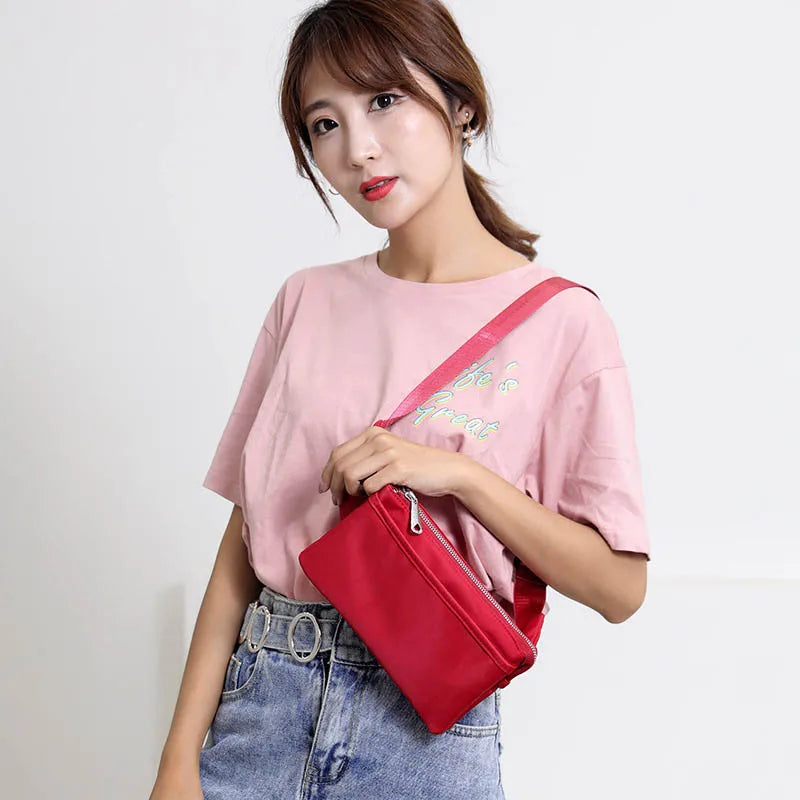 Women Waterproof Waist Pack Hip Belt Bag
