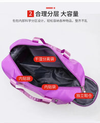 Gym Bag Dry Wet Separation Yoga Bag Large Capacity Travel Duffle Bag