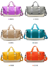 Gym Bag Dry Wet Separation Yoga Bag Large Capacity Travel Duffle Bag