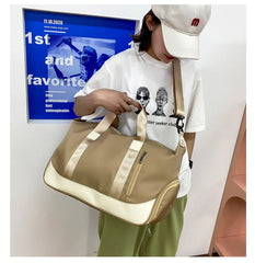 Gym Bag Dry Wet Separation Yoga Bag Large Capacity Travel Duffle Bag