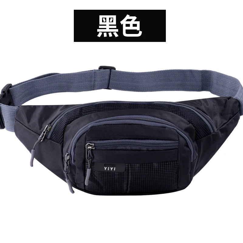 Multi-function Waterproof Pockets Women Large Capacity Chest Bag