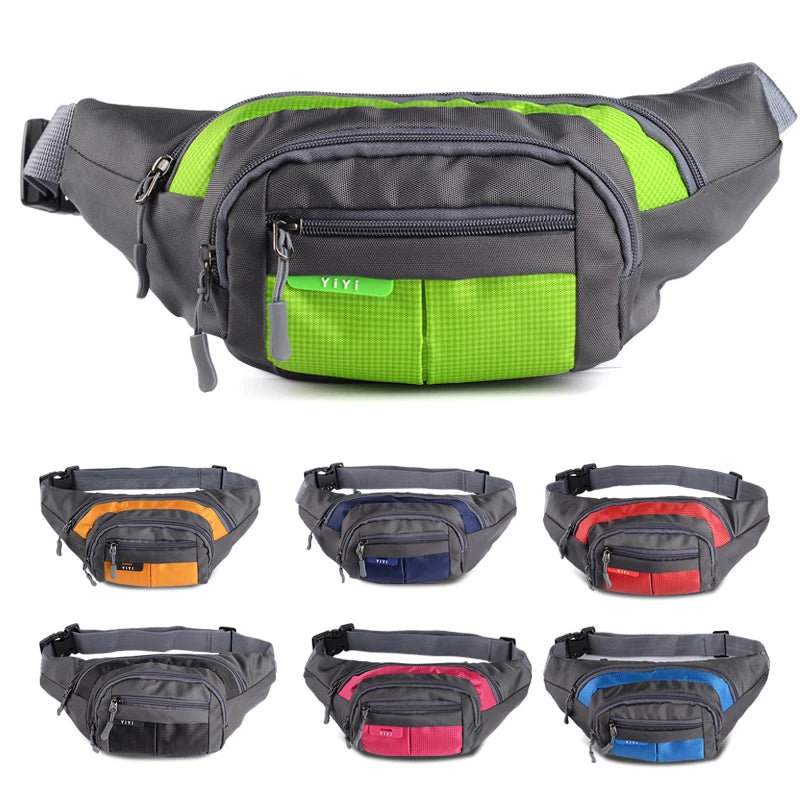Multi-function Waterproof Pockets Women Large Capacity Chest Bag