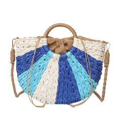 Spring & Summer Women Bags Straw Beach Hobo Bag Large Capacity Woven Bag