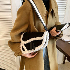 Spring Autumn Ladies Ins Retro Handbag Adult Women's Temperament