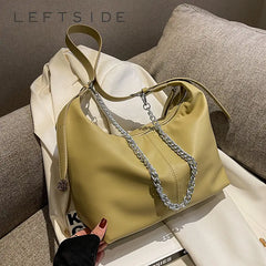 Spring Crossbody Bags Large Capacity Handbags Purses Female Chain Hobo Bag