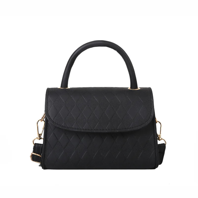 Spring Diamond Lattice Small Bag Women's Portable Small Square Bag
