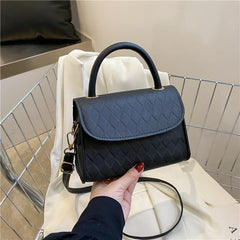Spring Diamond Lattice Small Bag Women's Portable Small Square Bag