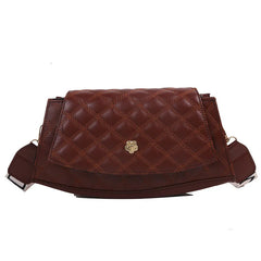 Spring Plaid Crossbody Bag Women Messenger Bag Female Lock Shoulder Bag