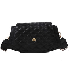 Spring Plaid Crossbody Bag Women Messenger Bag Female Lock Shoulder Bag