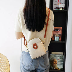 Spring Soft PU Leather Women Shoulder Bags Lightweight Small Satchel
