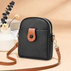 Spring Soft PU Leather Women Shoulder Bags Lightweight Small Satchel