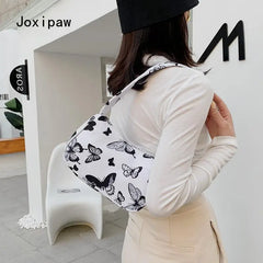 Spring Leopard Print Shoulder Bag Women Vintage Pu Leather Handbag Crossbody