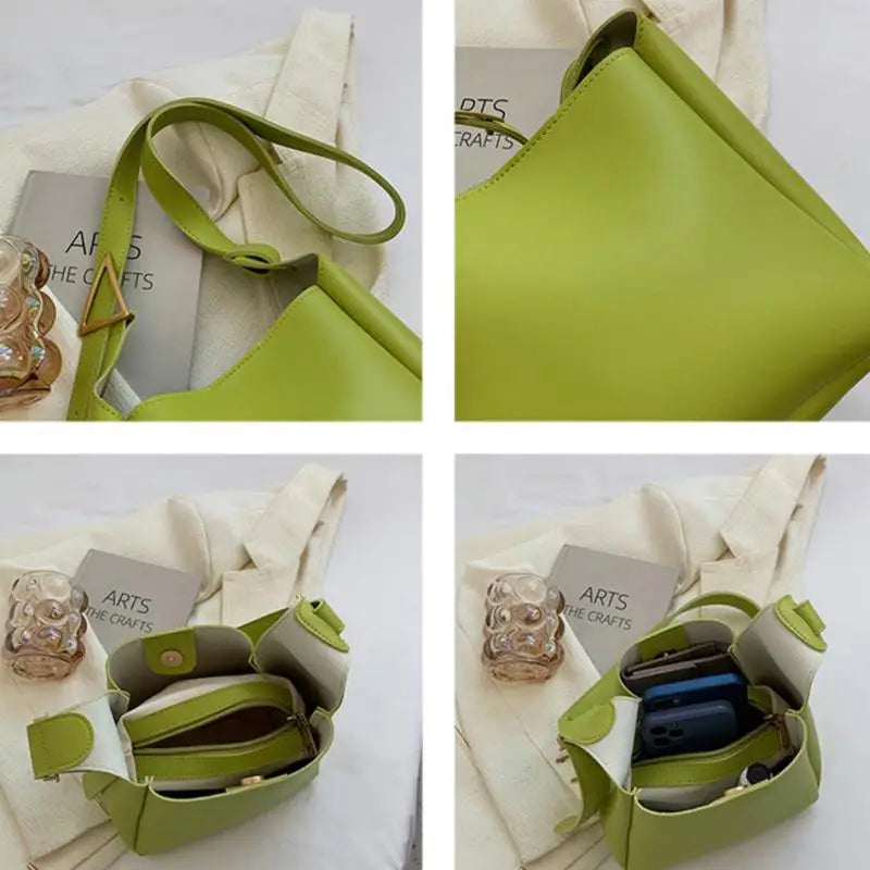 Spring Women's Shoulder Bag Soft PU Leather Small Handbag Hot Composite Cr