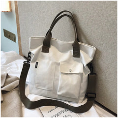 Spring Canvas Tote Bag for Women