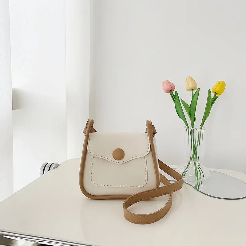 Spring Retro Bag Women's Shoulder Bag Crossbody Small Square Bag
