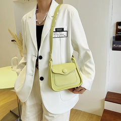 Spring Retro Bag Women's Shoulder Bag Crossbody Small Square Bag