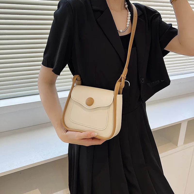 Spring Retro Bag Women's Shoulder Bag Crossbody Small Square Bag