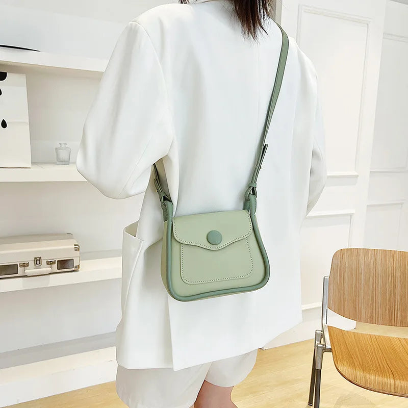 Spring Retro Bag Women's Shoulder Bag Crossbody Small Square Bag