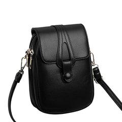 Cover-style PU Leather Cross-body Shoulder Bag for Women