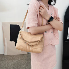 Spring Summer Large Capacity Women's Shoulder Bag Crossbody Small Square Bag