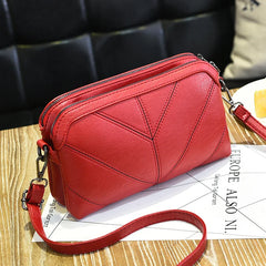 Women Shoulder Bag Flap Crossbody Messenger PU Leather Handbag