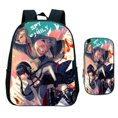 Spy x Family Anya Backpack 12inch Kids Schoolbag