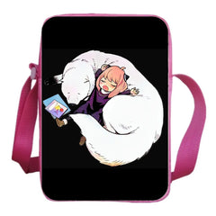 Spy x Family Messenger Bag Anime School Bag Girls Shoulder Bags