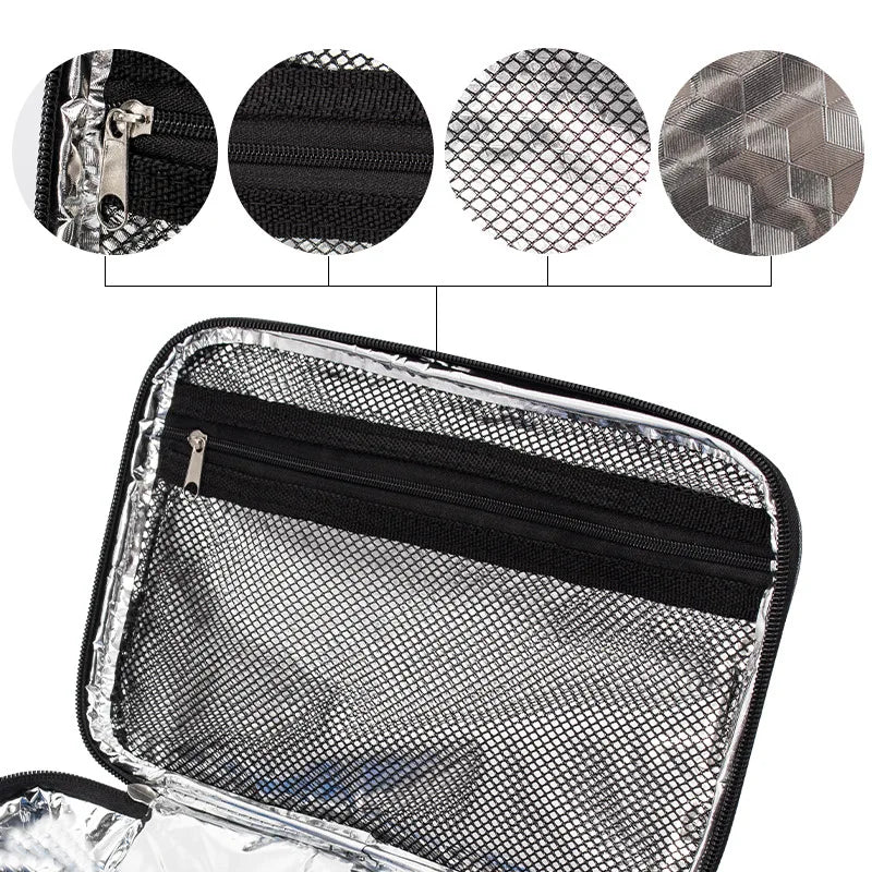 Portable Insulated Lunch Bag for Students & Office Workers