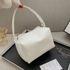 Soft Leather Small Handbags for Women Chain Shoulder Crossbody Bags
