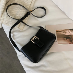 Square Vintage Shoulder Bags Women Zipper Mori Girls Office Ladies Waterproof