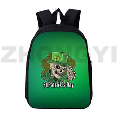 St. Patrick's Anime Clover Daily Pack 16 Inch Bookbag
