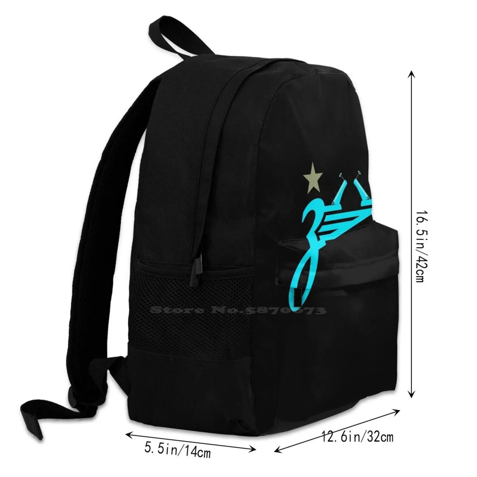 St Petersburg Backpack School Laptop Travel Bag