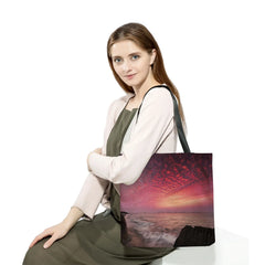 Starry Print Outdoor Shopper Bag Large Capacity