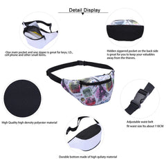 Starry Sky Fanny Pack Waist Bag Running Belt Mini Crossbody Bag