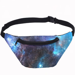 Starry Sky Fanny Pack Waist Bag Running Belt Mini Crossbody Bag
