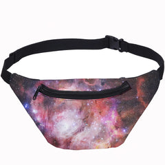 Starry Sky Fanny Pack Waist Bag Running Belt Mini Crossbody Bag
