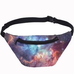 Starry Sky Fanny Pack Waist Bag Running Belt Mini Crossbody Bag