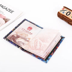 Starry Sky Passport Cover Travel Wallet Landscape Passport Holder