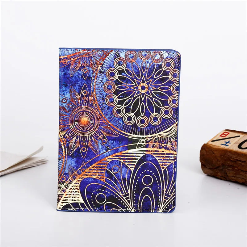 Starry Sky Passport Cover Travel Wallet Landscape Passport Holder